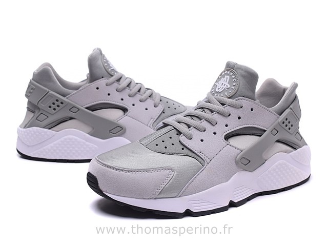 huarache grise blanche